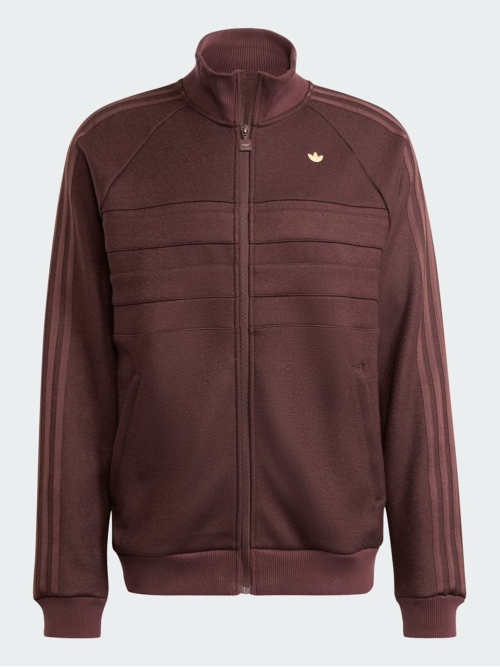 adidas Originals Archive Track Top Wool Blend Brown IZ3271 - Size L